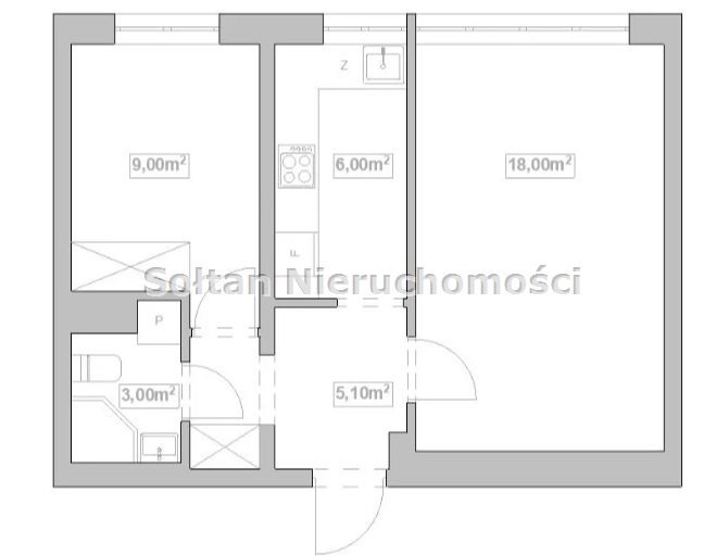 Mieszkanie dwupokojowe na sprzedaż Warszawa, Ochota, Rakowiec  41m2 Foto 7