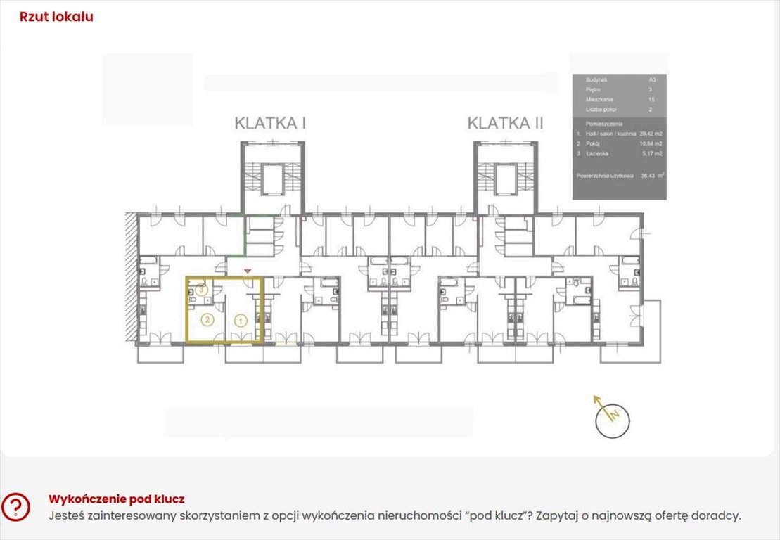 Mieszkanie dwupokojowe na sprzedaż Trzebinia, Młoszowska  36m2 Foto 8