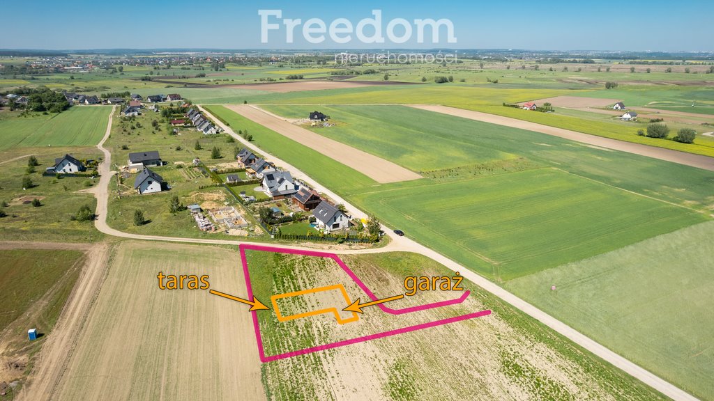 Działka 1700m² z projektem domu i mediami - polecam! Skowarcz, Ziołowa  1 700m2 Foto 1