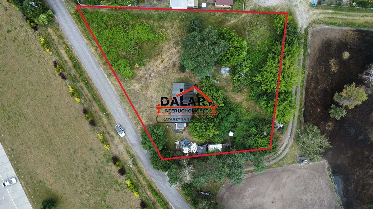 Do sprzedania działka 2278 m² w Baniochach z mediami Baniocha, Podleśna  2 287m2 Foto 1