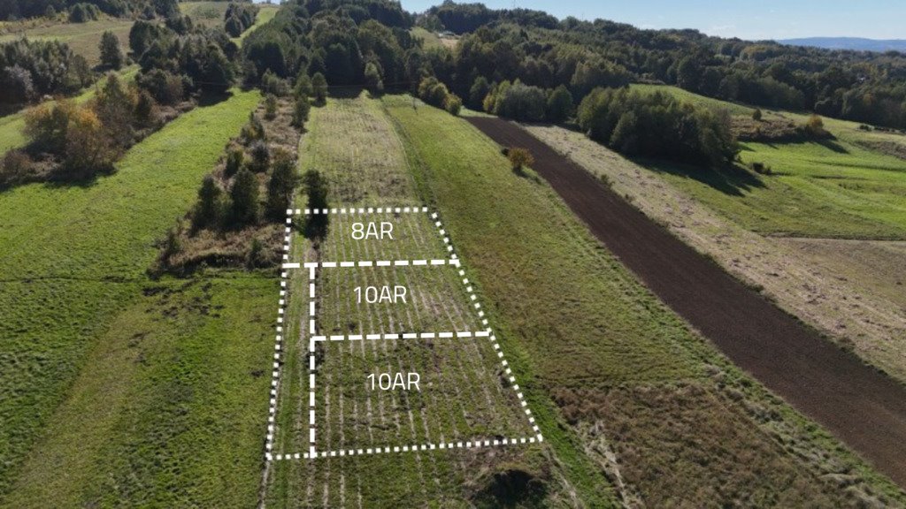 Widokowa działka w Matysówce – idealna pod dom lub inwestycję Rzeszów, Wierchowa  1 000m2 Foto 1