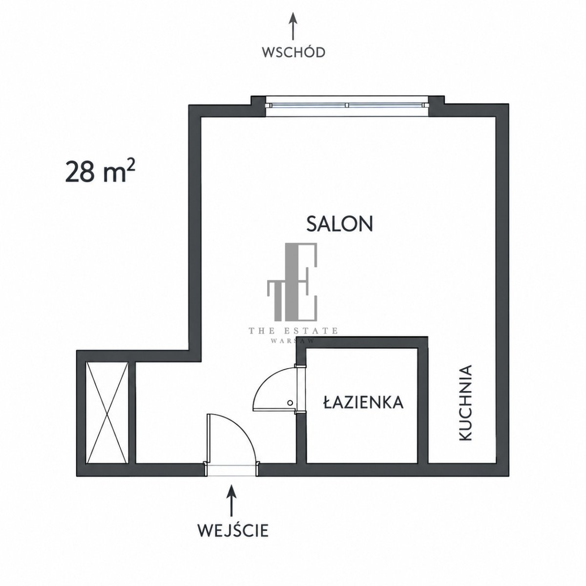 Polecam funkcjonalną kawalerkę 28 m² na Żoliborzu z widokiem i windą Warszawa, Żoliborz, ks. Teofila Boguckiego  28m2 Foto 1