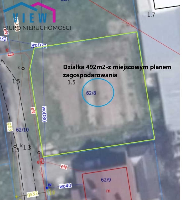 Działka budowlana na sprzedaż Koszwały  492m2 Foto 7