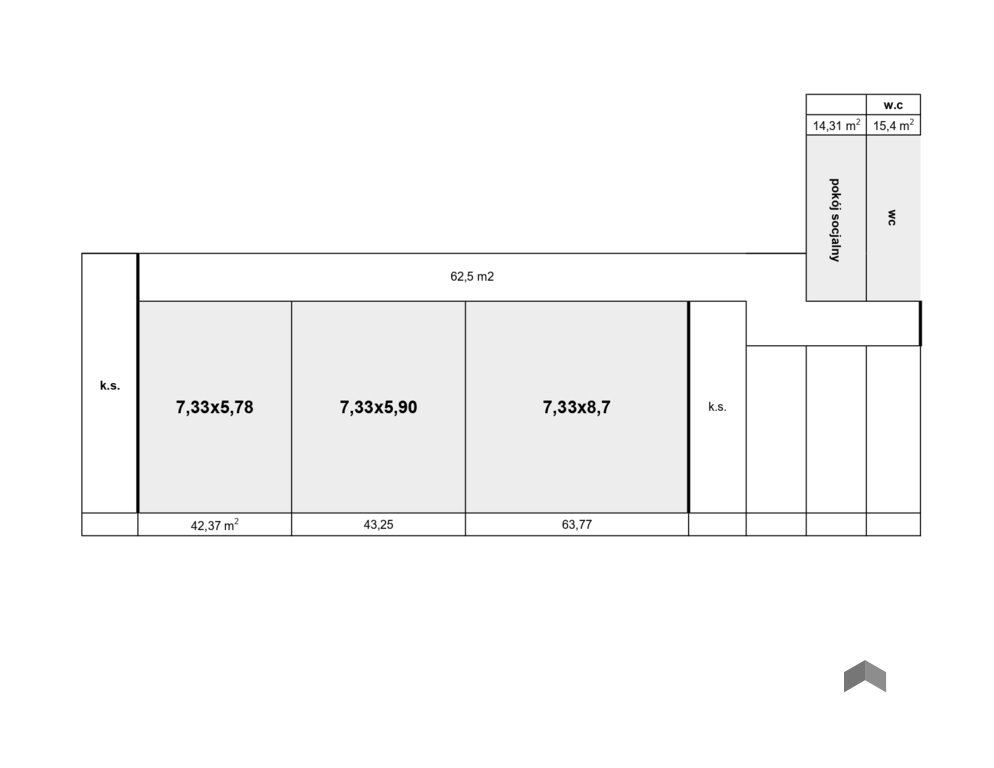 Lokal użytkowy na wynajem Lublin, Felin, Anny Walentynowicz  150m2 Foto 7