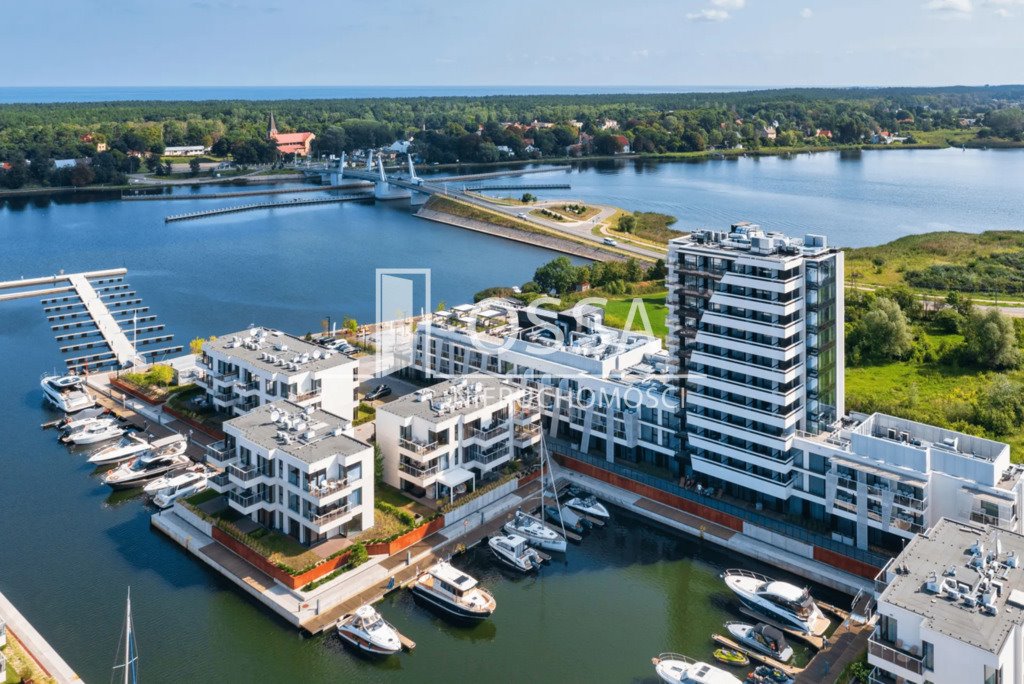 Inwestycyjny apartament z widokiem na marinę w Wiślinka Wiślinka, Łąkowa  41m2 Foto 1