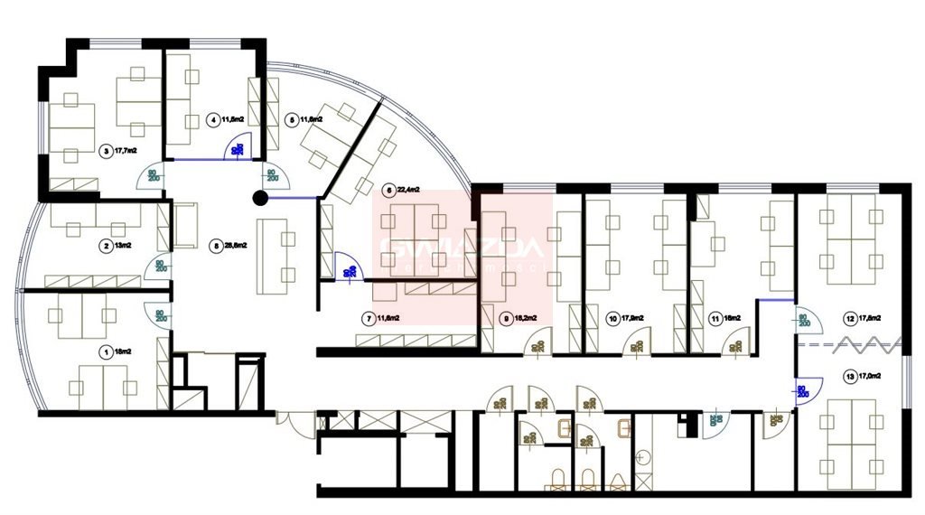 Lokal użytkowy na wynajem Warszawa, Mokotów  300m2 Foto 1