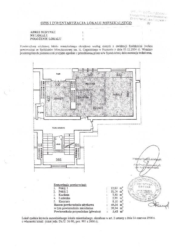 Mieszkanie dwupokojowe na sprzedaż Poznań, Wilda, Wilda, Hetmańska  49m2 Foto 10