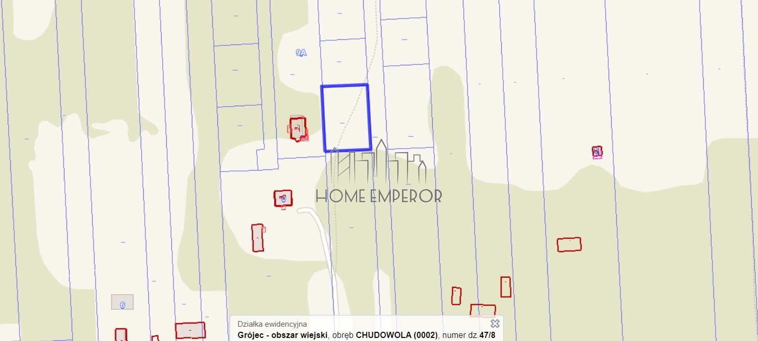Działka budowlana na sprzedaż Chudowola, Główna  1 115m2 Foto 2