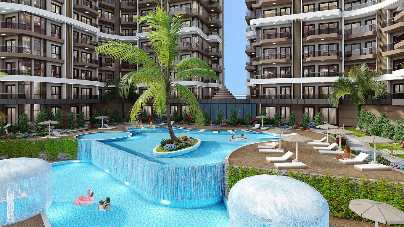 Stylowe apartamenty z widokiem na Morze Śródziemne w Alanyi Turcja, Payallar, Payallar, Alanya, Antalya  140m2 Foto 1