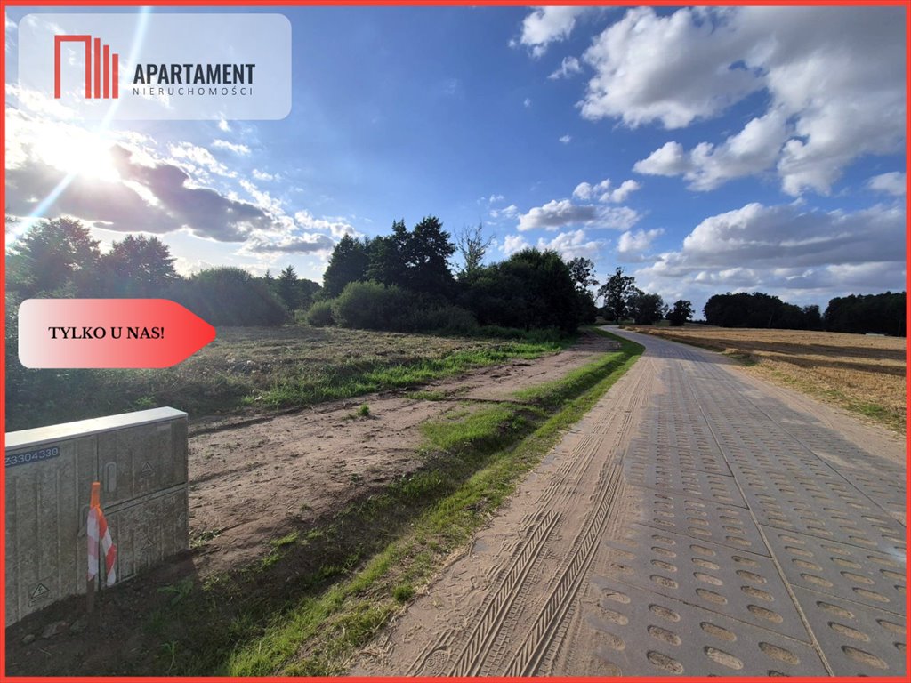 Atrakcyjna działka 1189 m² w Boroszewie z mediami Boroszewo  1 189m2 Foto 1