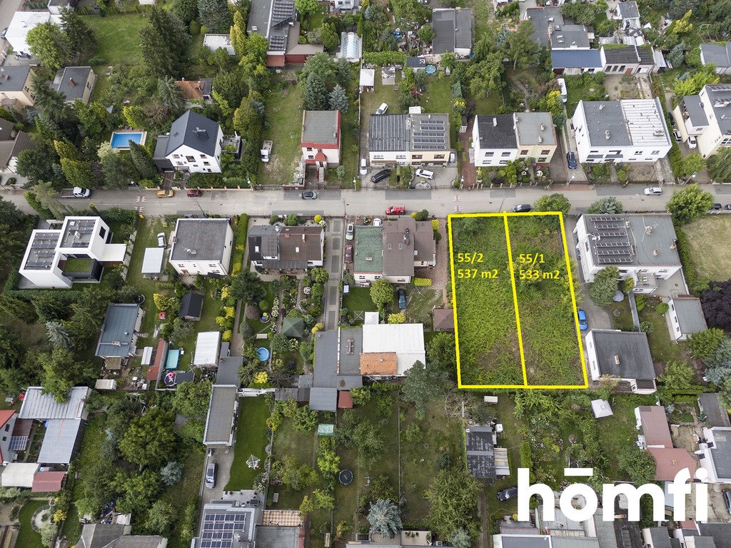 Działka budowlana na sprzedaż Poznań, Antoninek, Antoninek, Unisława  537m2 Foto 1