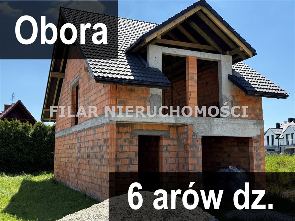 Zapraszam nowoczesny bliźniak 4 sypialnie, garaż, taras, działka 6 arów Obora  130m2 Foto 1