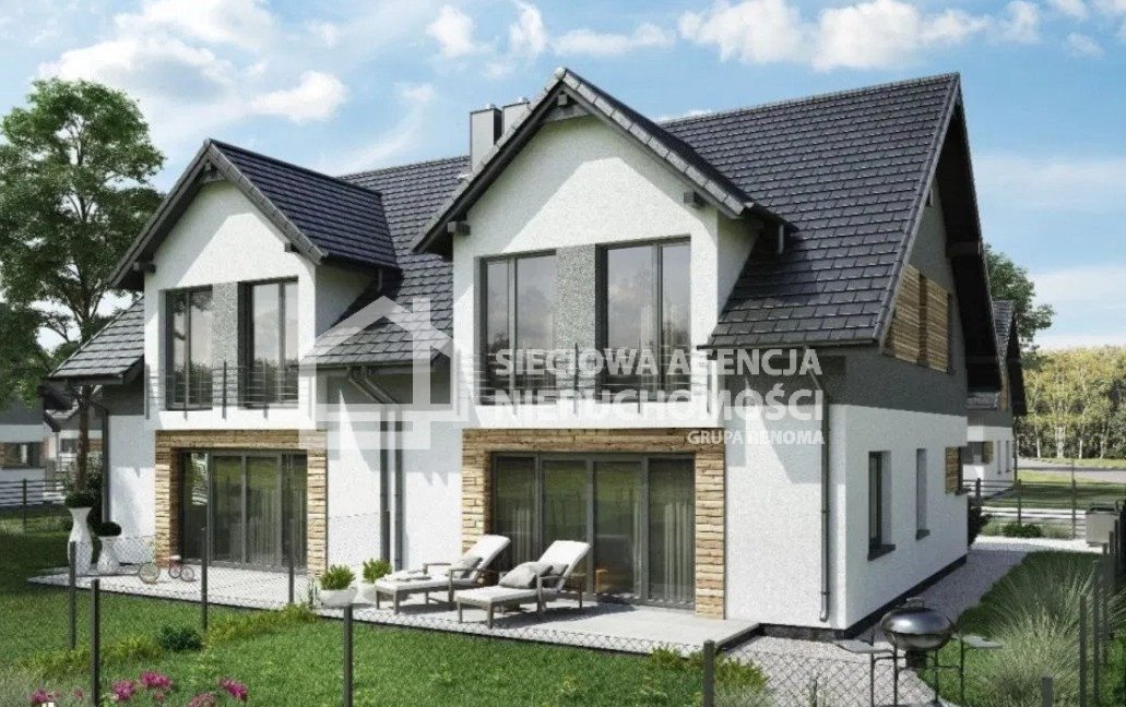 Do sprzedania dom bliźniak 125 m² z garażem i tarasem Przyjaźń  125m2 Foto 1