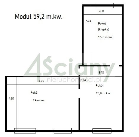 Na wynajem moduł biurowy 59,2 m² z recepcją w centrum Warszawy Warszawa, Śródmieście  59m2 Foto 1