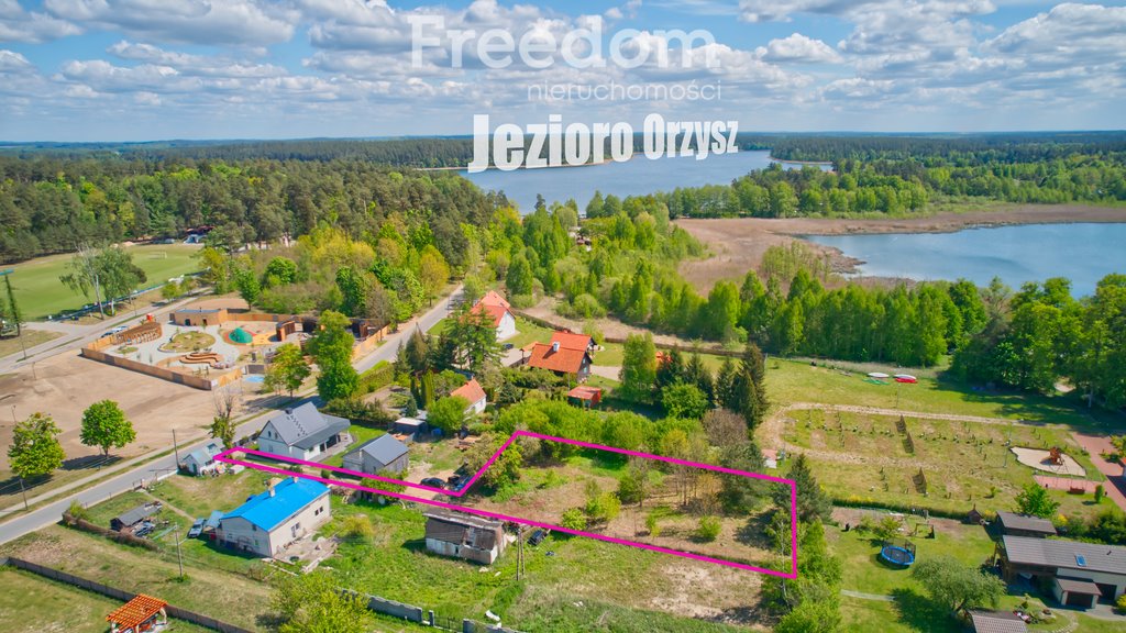 Działka budowlana na sprzedaż Orzysz, Leśna  1 342m2 Foto 1
