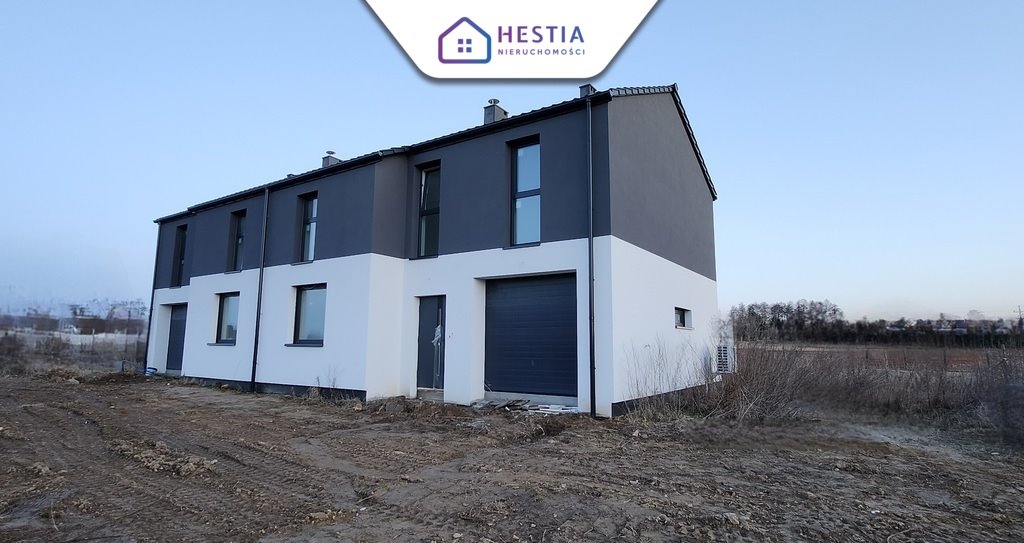 Nowoczesny dom 123 m2 z garażem, ogrzewaniem podłogowym Szczecin, Bukowo, Szczecińska  123m2 Foto 1