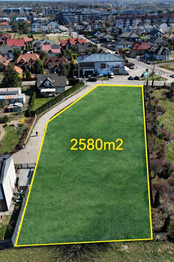 Działka 2580 m² pod dom lub inwestycję, blisko Warszawy Nowy Dwór Mazowiecki  2 580m2 Foto 1