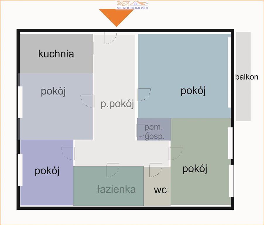 Mieszkanie czteropokojowe  na sprzedaż Słupsk, Niepodległości, Niepodległości, Romera  81m2 Foto 4