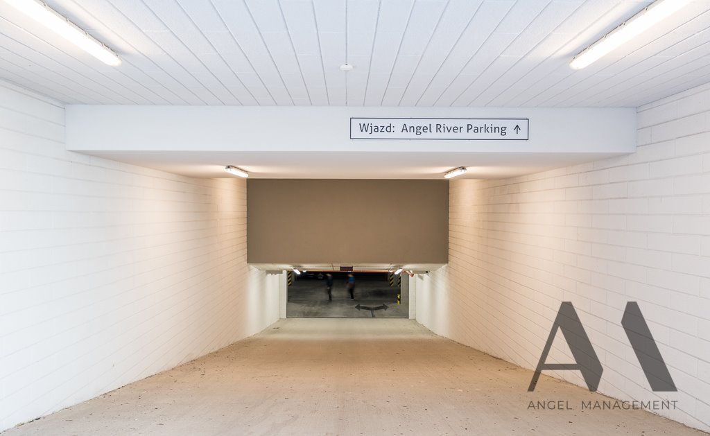 Miejsce postojowe Angel River na poziomie -1 w centrum Wrocławia. Wrocław, Walońska  14m2 Foto 1