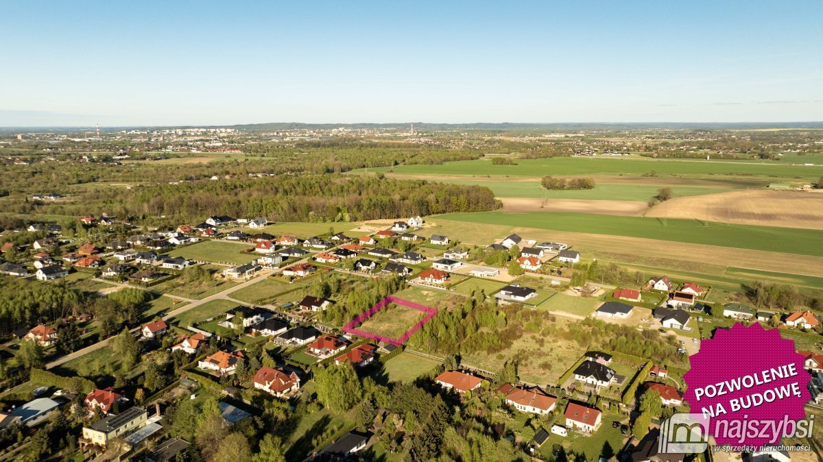 Działka budowlana na sprzedaż Biesiekierz, Nowe Bielice  1 375m2 Foto 1