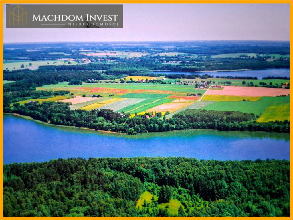 Prestiżowe działki nad Jeziorem Dąbrowa Mała w Lewałdzie Wielkim Lewałd Wielki  2 100m2 Foto 1