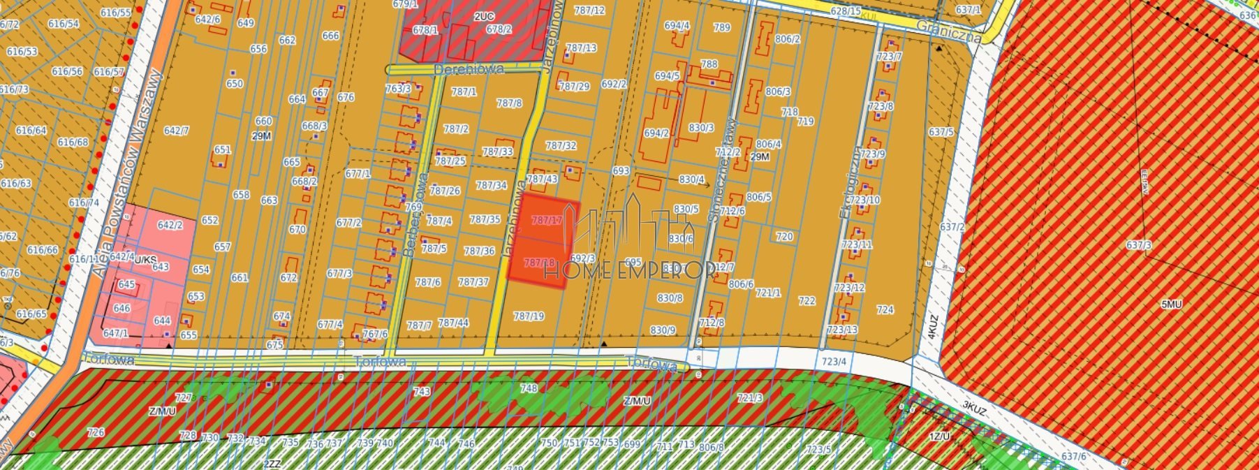 Działka budowlana na sprzedaż Reguły, Jarzębinowa  4 000m2 Foto 1