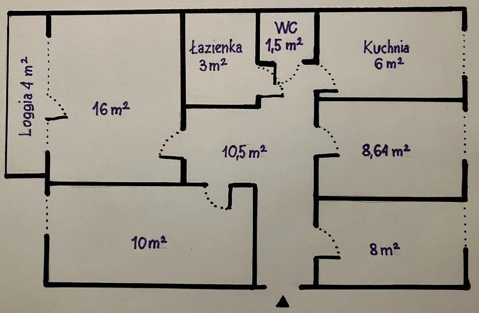 Mieszkanie czteropokojowe  na sprzedaż Warszawa, Mokotów, Sadyba, Egejska  64m2 Foto 11