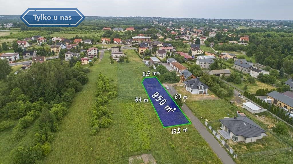 Działka budowlana na sprzedaż Częstochowa  950m2 Foto 1