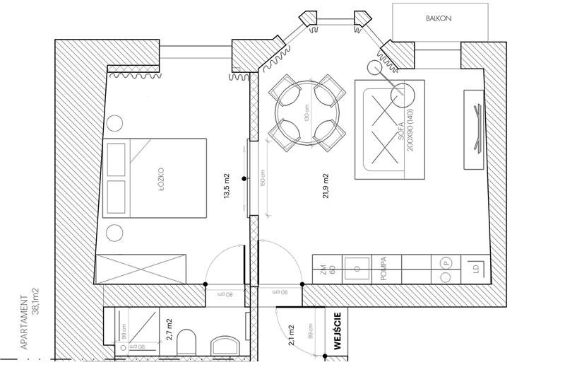 Mieszkanie czteropokojowe  na sprzedaż Wrocław, Stare Miasto, Stare Miasto, Św. Antoniego. Dwa samodzielne apartamenty  85m2 Foto 12