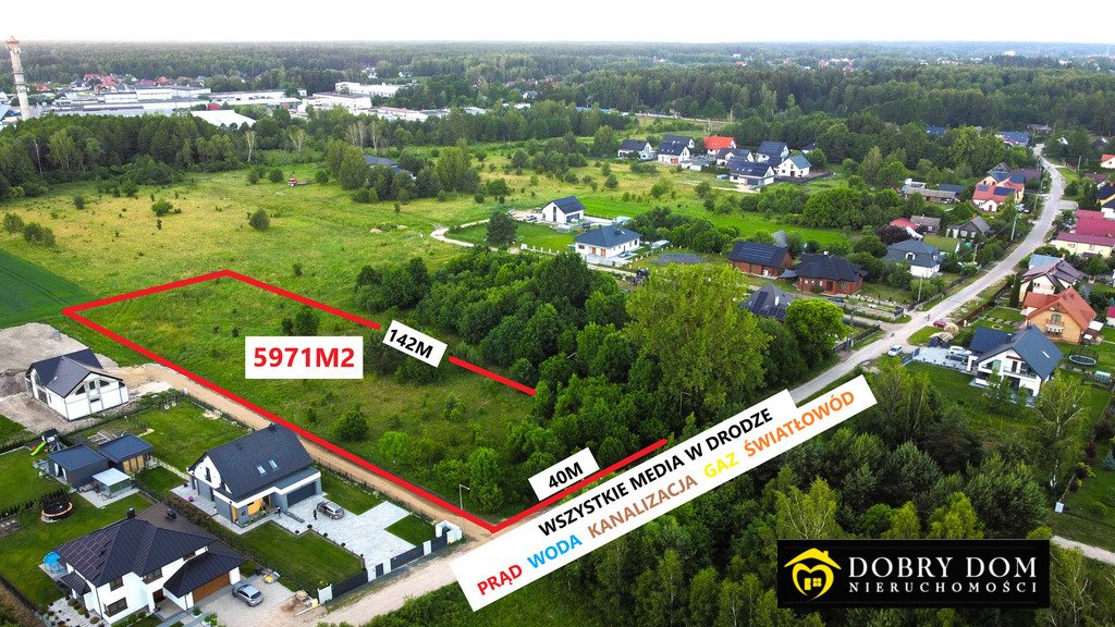 Działka budowlana na sprzedaż Ignatki  5 971m2 Foto 1