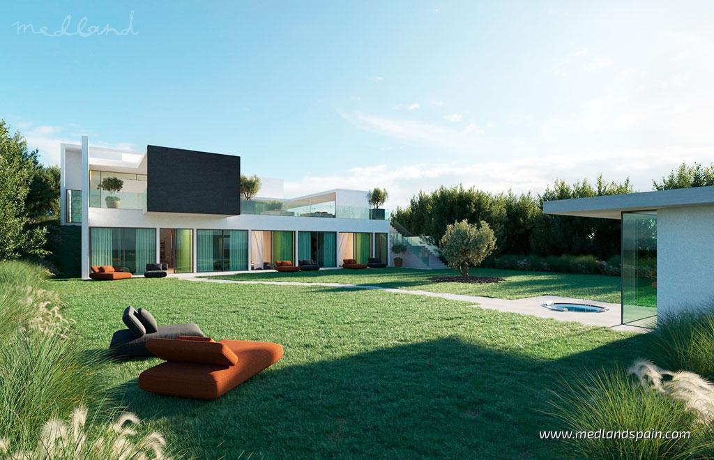 Luksusowa willa z widokiem na morze, 7 pokoi, basen Hiszpania, Fuengirola  1 312m2 Foto 1