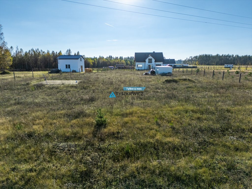 Działka 2989m2 z projektem domu i lasem w tle Grzybowo  2 989m2 Foto 1