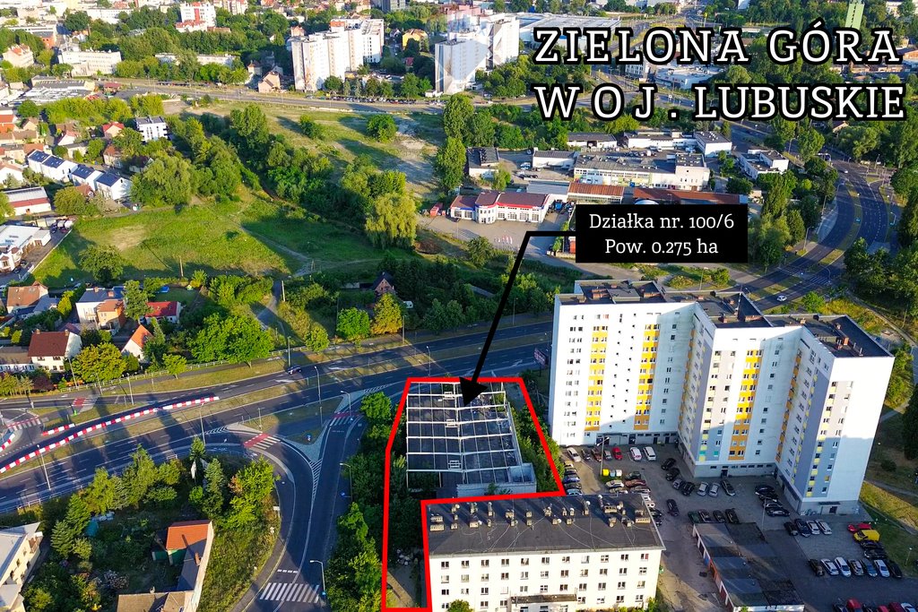 Działka inwestycyjna na sprzedaż Zielona Góra, Objazdowa  2 750m2 Foto 13