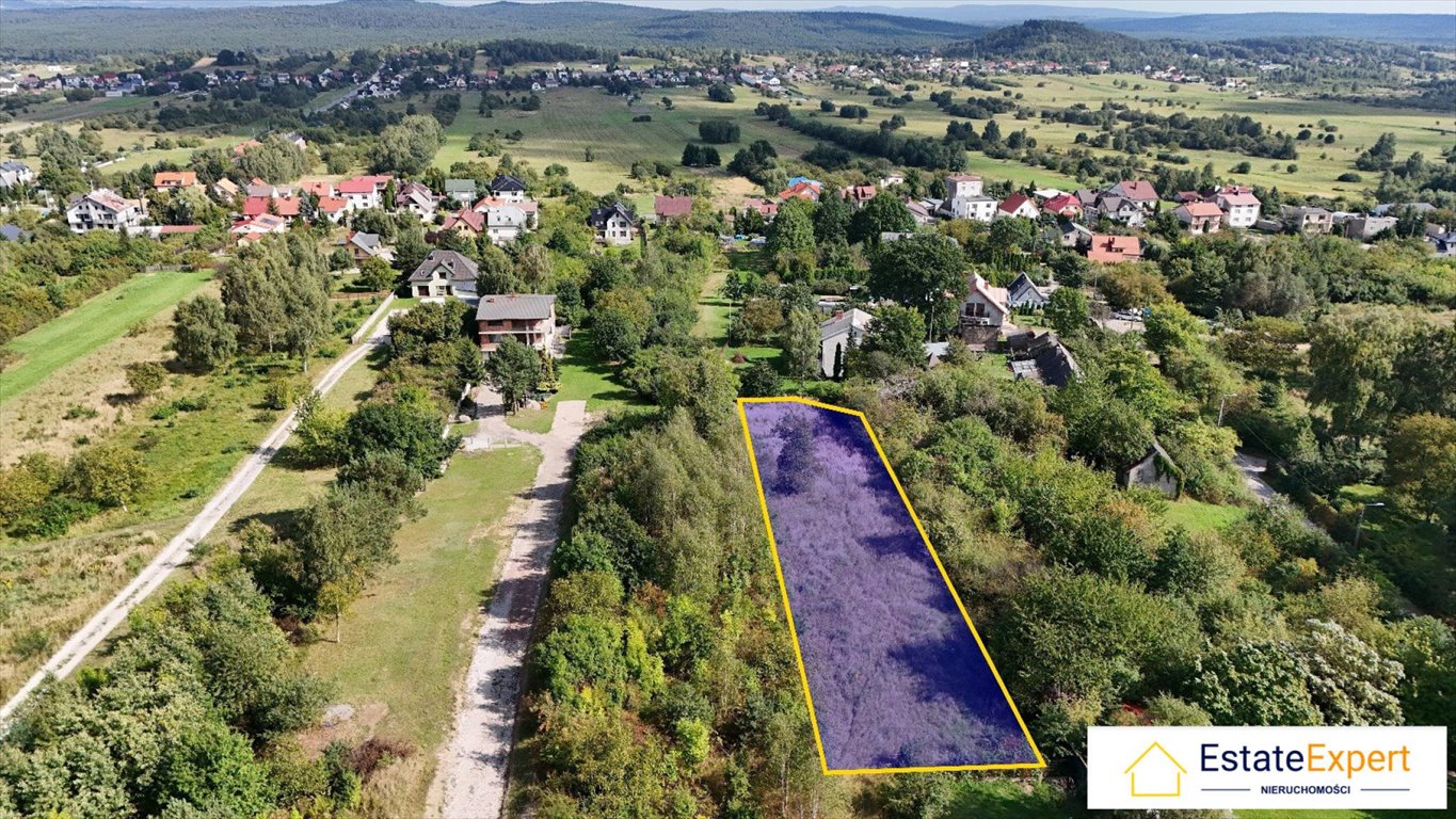 Widokowa działka inwestycyjna w Kielcach z panoramą miasta Kielce, Ostra Górka, Rozmarynowa  1 462m2 Foto 1