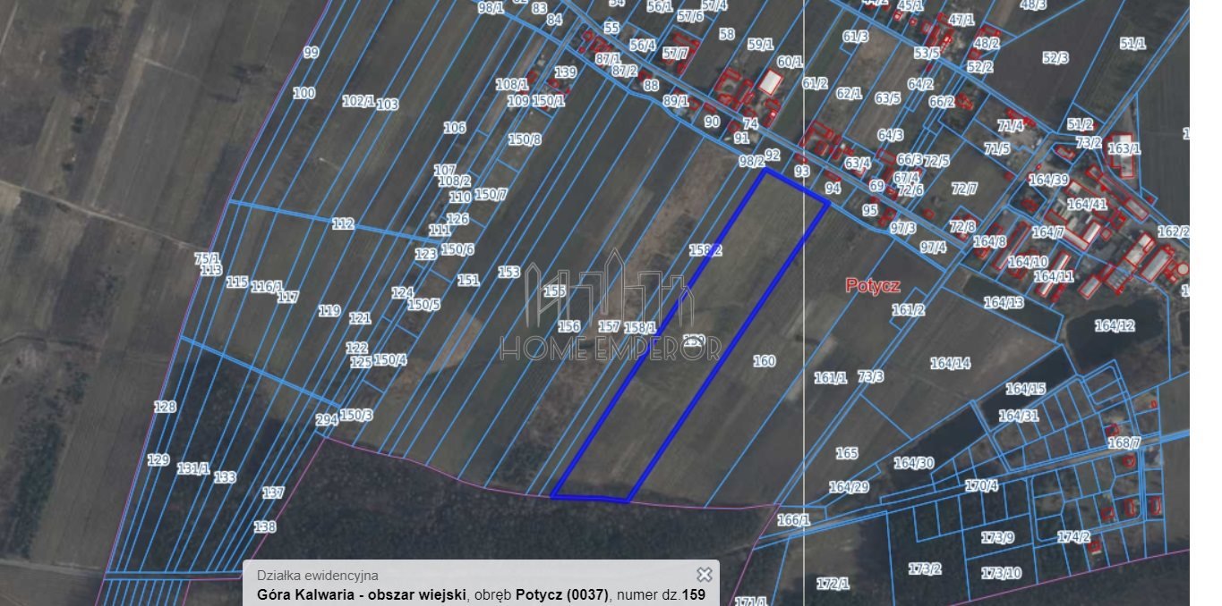 Działka rolna na sprzedaż Potycz  50 000m2 Foto 3