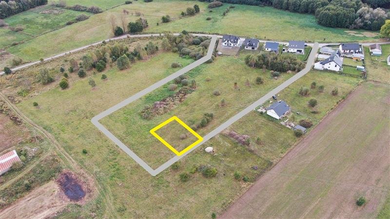 Działka pod dom w Warszkowie, 820 m², blisko lasu Warszkowo, Kolonia  820m2 Foto 1