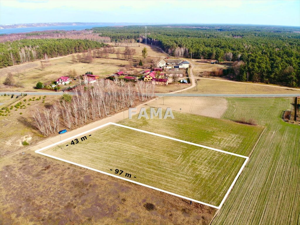 Na sprzedaż działka 7835 m² z mediami i lasem w Kosinowie Kosinowo  3 917m2 Foto 1