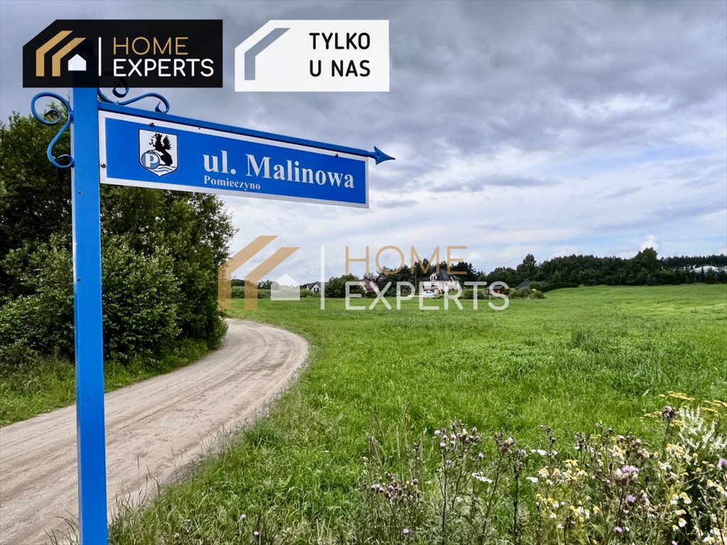 Polecam działkę budowlaną 913 m² z gotowym projektem i pozwoleniem Pomieczyno, Malinowa  913m2 Foto 1