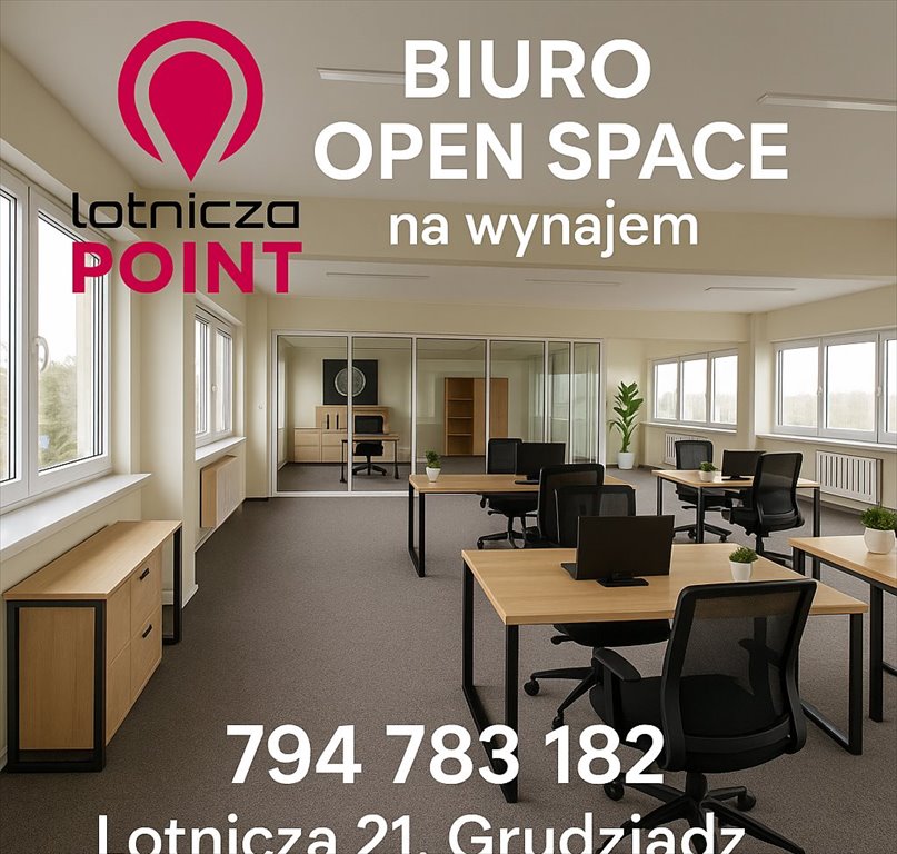 Lokal użytkowy na wynajem Grudziądz, ul. Lotnicza 21  150m2 Foto 1