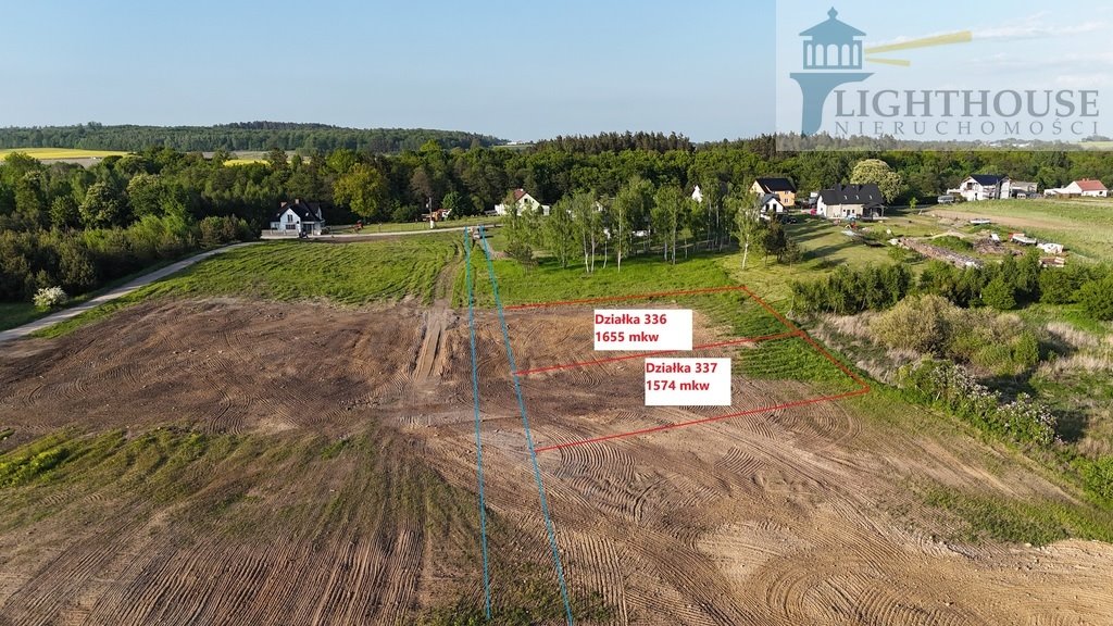 Działka pod dom jednorodzinny w Kleszczewie blisko lasu Kleszczewo, Spacerowa  1 574m2 Foto 1