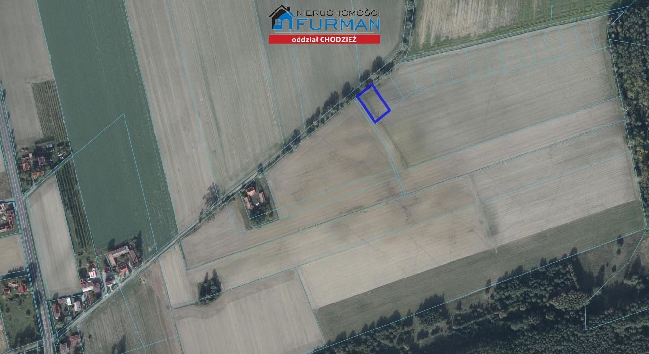 Działka budowlana 1505 m² w Tarnowie – blisko lasu i DK11 Tarnowo  1 505m2 Foto 1