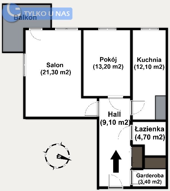 Mieszkanie dwupokojowe na sprzedaż Kraków, Podgórze, Tadeusza Szafrana  67m2 Foto 16