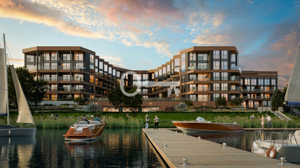 Ekskluzywne mieszkanie z antresolą i własną mariną nad Zegrzem Zegrze, płk. Kazimierza Drewnowskiego  111m2 Foto 1