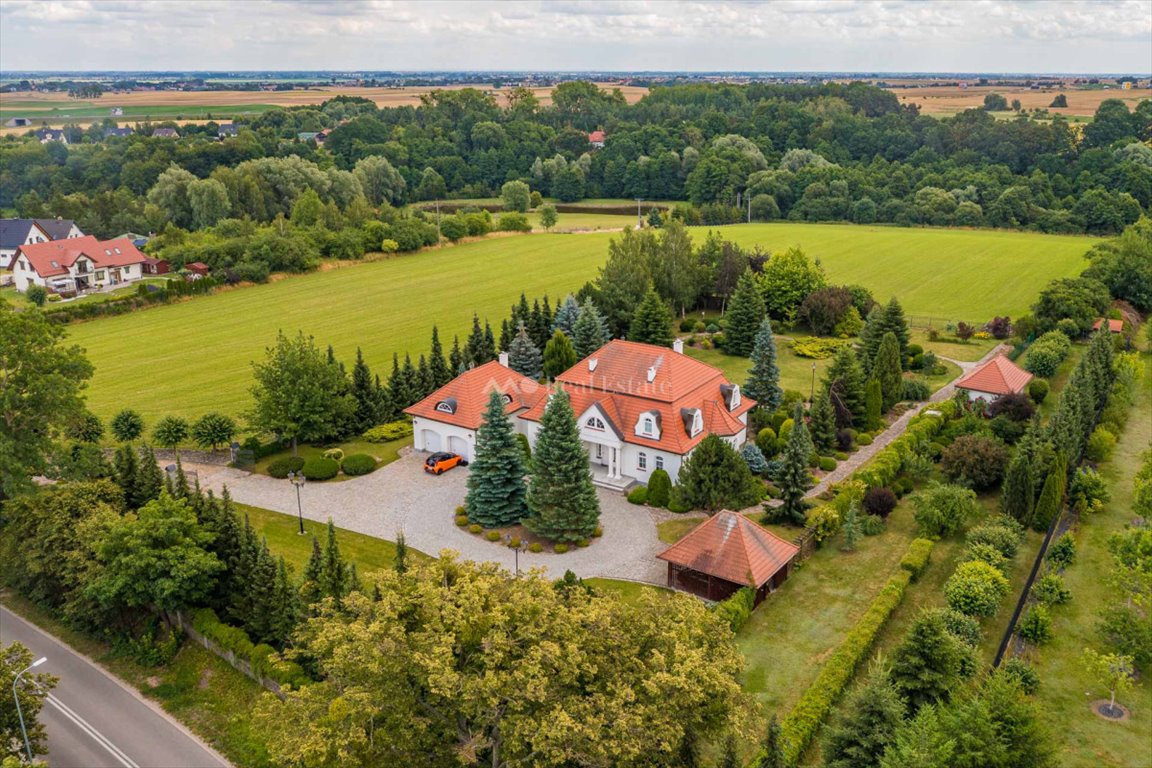 Ekskluzywny dworek 330 m² na dużej działce 5000 m² w Straszynie Straszyn  330m2 Foto 1