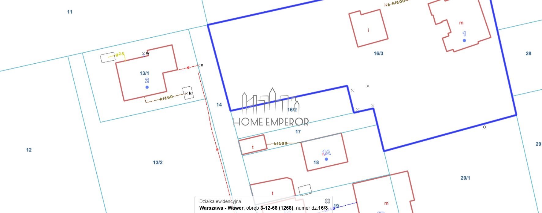 Działka budowlana na sprzedaż Warszawa, Wawer, Barcewicza  2 284m2 Foto 3