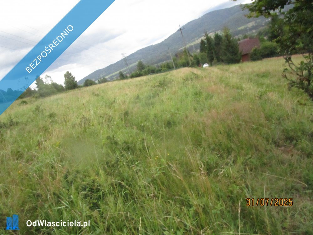 Działka rolna na sprzedaż w Milówce – 2199 m², bez prowizji Milówka, Wczasowa  2 199m2 Foto 1