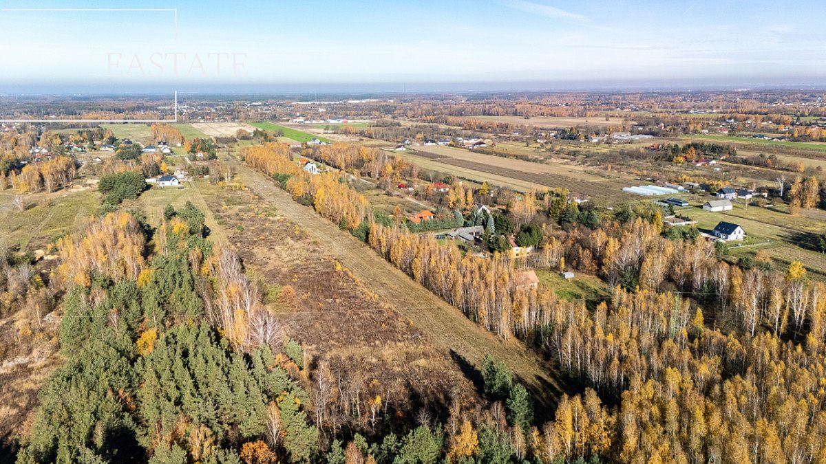 Działka budowlana 1344 m² z mediami i planem zagospodarowania Kaleń  1 344m2 Foto 1