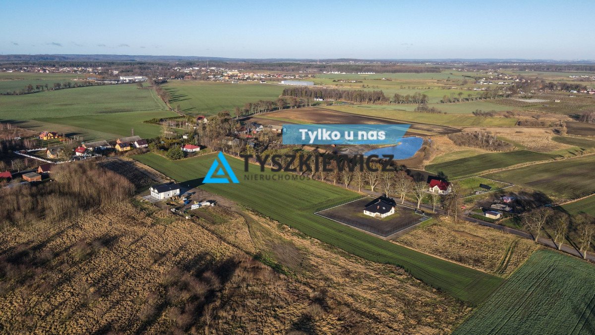 Działka budowlana 1004 m² z wodą i prądem, blisko Trójmiasta Gołębiewo Wielkie, Nasturcji  1 004m2 Foto 1
