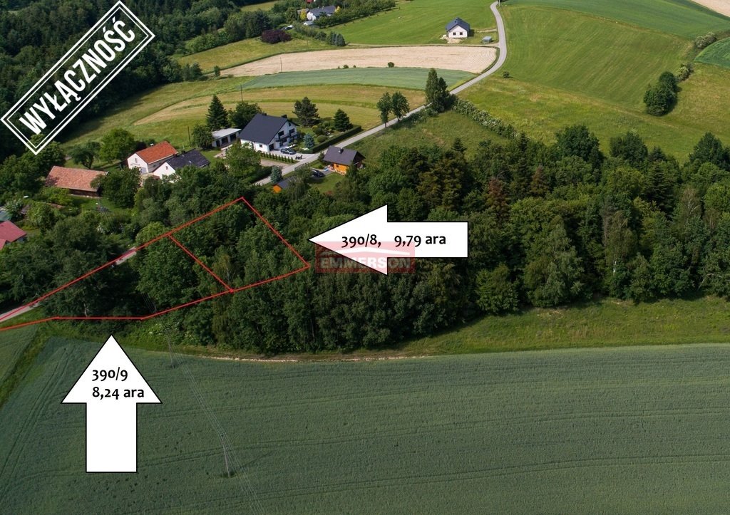 Działka 1800 m² w Grabiu – rekreacja i zabudowa Grabie  900m2 Foto 1