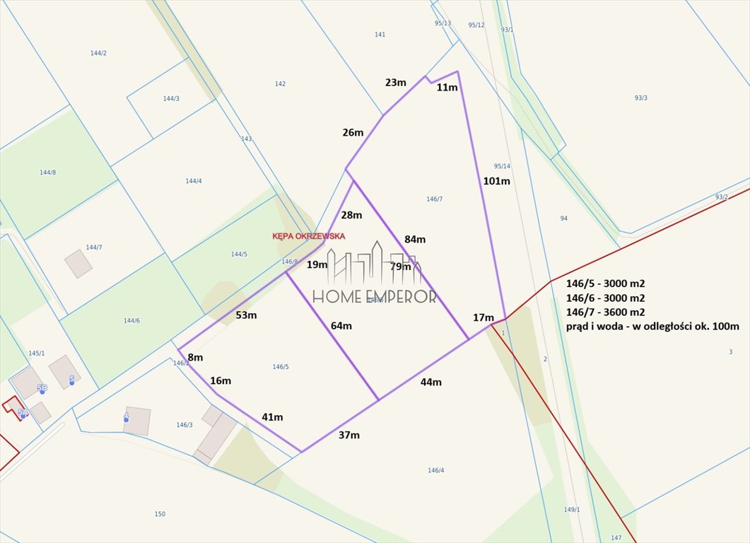 Działka rolna na sprzedaż Kępa Okrzewska  3 000m2 Foto 1